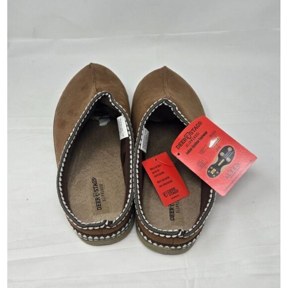 Deer Stags Men's Wherever Microsuede Slipper Chestnut size 11 - Picture 8 of 8